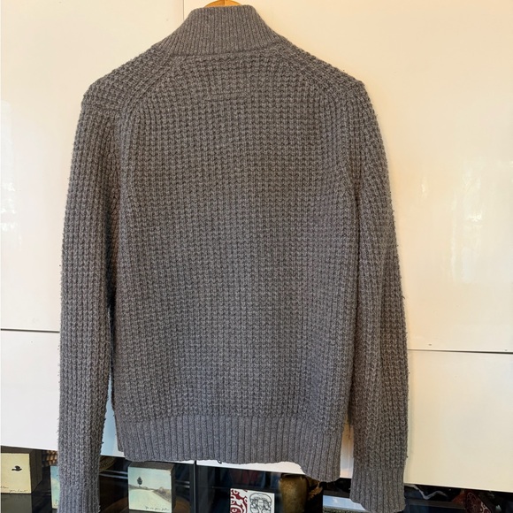 Banana Republic Heritage Collection Alpaca Wool Zip Cardigan - Picture 3 of 6